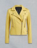 Yellow Nappa Leather